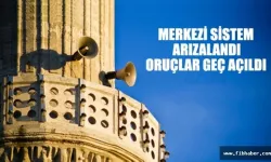 Nevşehir'de ezan geç okundu, iftarlar gecikti