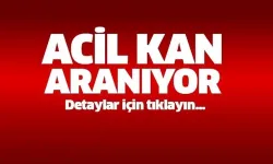 Nevşehirli hastaya çok acil AB rh (+) kan aranıyor