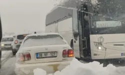 Nevşehir - Aksaray karayolu trafiğe kapatıldı