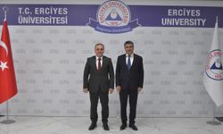 Rektör Aktekin'den Erciyes Üniversitesi Rektörü Altun'a Ziyaret