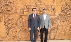 MEB Din Öğretimi Genel Müdürü Dr. Ahmet İşleyen Rektör Aktekin'i Ziyaret Etti