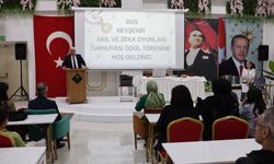 Nevşehir’de Akıl ve Zeka Oyunları Turnuvası Düzenlendi