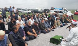 Nevşehir Til köyünde yağmur duasına çıkıldı