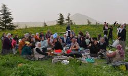Nevşehir Til köyü'nde kadınlar Manay tepesinde piknikte buluştu