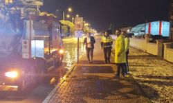 Sağanak yağmurda Gülşehir belediyesi ekipleri görev başında