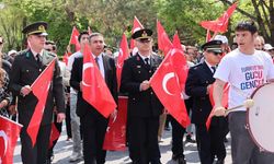 Nevşehir'in ilçelerinde 19 Mayıs coşkusu yaşandı