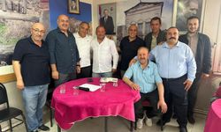 Özlüce Köyü derneği başkanı Cuma Sivritepe güven tazeledi
