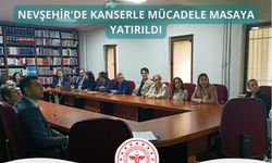 Nevşehir'de Kanserle Mücadele Masaya Yatırıldı