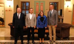 Gaziantep Valisi ve Belediye Başkanı KÜN'de