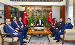 Cumhurbaşkanı Yardımcısı Yılmaz Nevşehir Valiliği'ni ziyaret etti