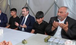 Cumhurbaşkanı Yardımcısı Yılmaz Nevşehir'de şehit ailesini ziyaret etti