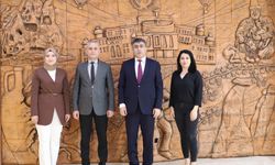 SGK İl Müdürü Mehmet Baltacı, NEVÜ Rektörü Aktekin’i Ziyaret Etti