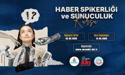 Nevşehir'de “Haber Spikerliği ve Sunuculuk” Kursu Açılacak