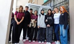 Nevşehir Lisesi öğrencilerinden Halk Eğitim Merkezine ziyaret