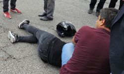 Nevşehir'de Motosikletli kurye otomobille çarpıştı: 1 yaralı