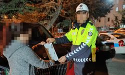 Nevşehir'de trafiği tehlikeye atan sürücü polisten kaçamadı