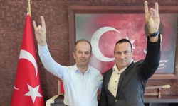 Macar-Turan Vakfı Başkanı'ndan Uçhisarda Başkan Çamcı'ya ziyaret