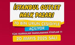 Nevşehir'de İstanbul Outlet Halk Pazarı Yarın Açılıyor
