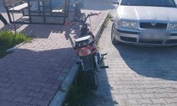 Şaka gibi! Ürgüp'te bu motorun plakası, ruhsatı, kaskı yok
