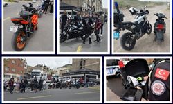 Nevşehir'de 239 motosiklet sürücüsüne cezai işlem uygulandı