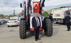 TBB'den Yazıhüyük Belediyesine kepçe hibe edildi