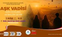 Üniversite Öğrencilerine Gün Doğumu ve Balon Seyri Etkinliği