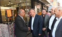 Nevşehir Valisi Fidan'dan esnafa bayram ziyareti