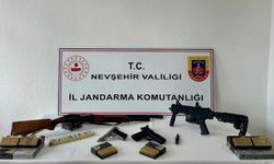 Nevşehir'de Ruhsatsız Silah Operasyonu