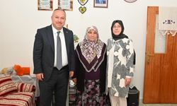 Vali Fidan'dan Şehit Annesine Bayram Ziyareti