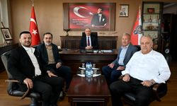 Oda ve Borsa Başkanlarından Emniyet Müdürüne Ziyaret