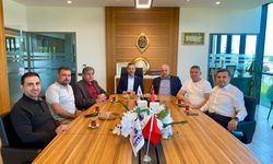 Milletvekili Özgün'den NEVSAC'a tebrik ziyareti