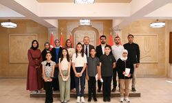 Vali Fidan Dereceye Giren Öğrencileri Tebrik Etti