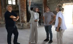 Derinkuyu Üzümlü Kilise’de İncelemelerde Bulunuldu