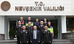 Nevşehir İl Jandarma’dan Vali Fidan’a 186’ncı Yıl Ziyareti
