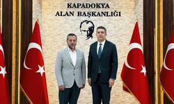 Milletvekili Özgün'den Kapadokya Alan Başkanı Aslanbay’a ziyaret