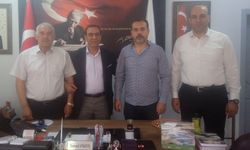 Pınarbaşı ve Korkmaz, Başkan Güzel'i Ziyaret Etti