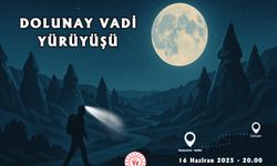 Kızılçukur Vadisi'nde Dolunay Vadi Yürüyüşü Yapılacak