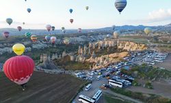Kurban Bayramı Tatilinde Kapadokya'ya Akın Ettiler