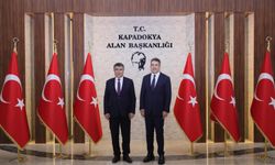 Rektör Aktekin’den Kapadokya Alan Başkanı Aslanbay’a Ziyaret