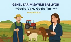 Nevşehir'de Genel Tarım Sayımı (GTS) Başlıyor