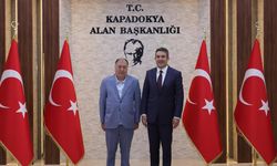 NTSO Başkanı Parmaksız’dan Kapadokya Alan Başkanı Aslanbay’a “Hayırlı Olsun” Ziyareti