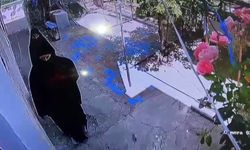 Nevşehir'de kadın kılığındaki şüpheli hırsızlar kamerada