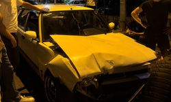 Nevşehir Nar Kasabasında Maddi Hasarlı Trafik Kazası