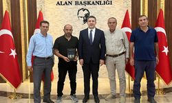 Ürgüp köy muhtarlarından Kapadokya Alan Başkanı'na Ziyaret