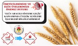 NTB'den Buğday üreticilerine önemli uyarı