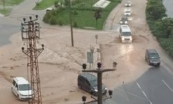 Gök Delindi! Nevşehir'de sağanak sele dönüştü