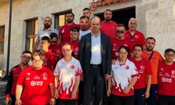 Başkan Çamcı’dan Down Sendromlu Milli Sporculara Moral Yemeği