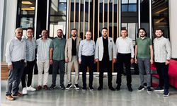 AK Parti İl Başkanı Aygün'den NEVSAC'a tebrik ziyareti