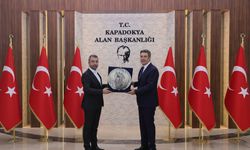 Güneş Kapadokya Alan Başkanı Cem Aslanbay'ı Ziyaret Etti..