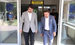 Başkan Arı, Ürgüp'te ziyaretlerde bulundu